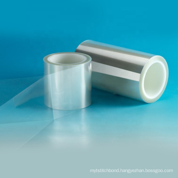 Customized Thickness Adhesive Film Roll Anti-scratch Glass Screen Protection Clear PET Film Plastic Tape Roll
